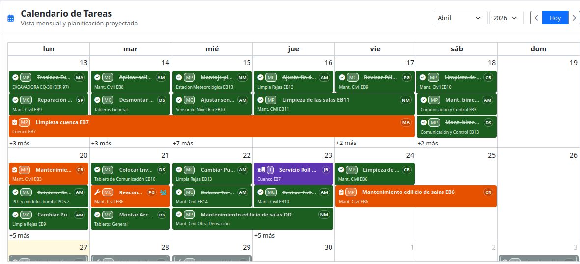Calendario QReady